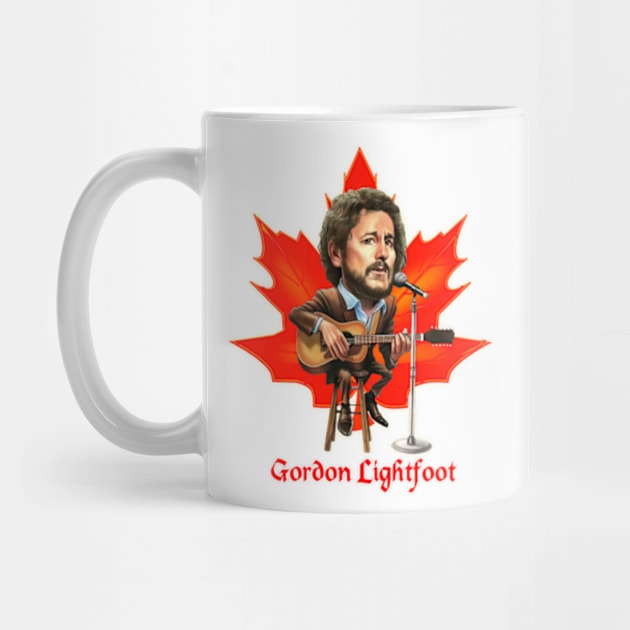 gordon lightfoot famous singer from canada by SKULLBERRY